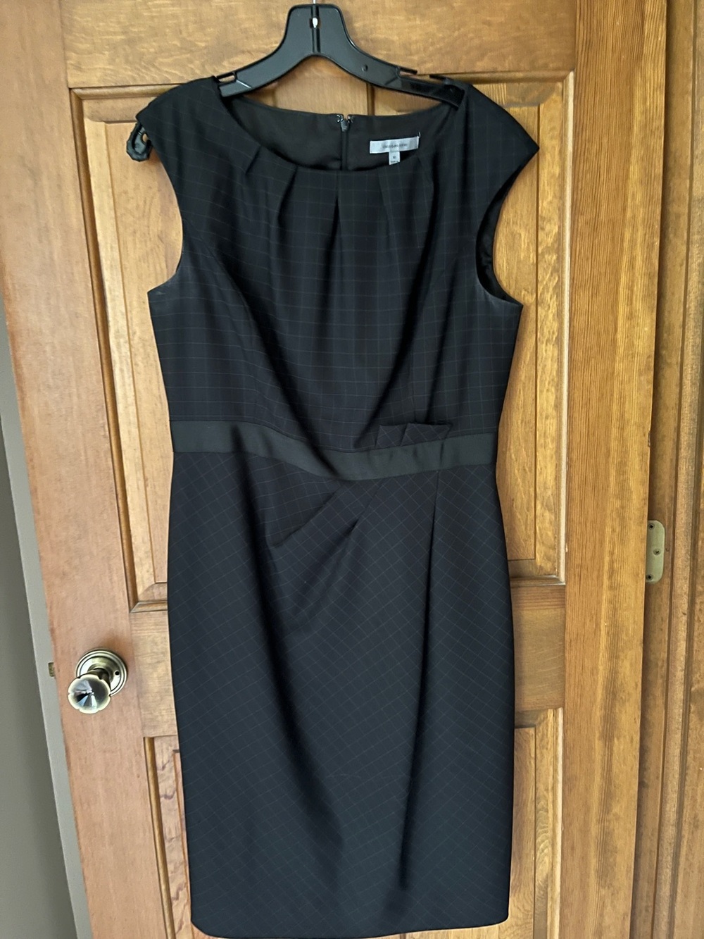 Classifies Entier from Nordstrom Classic Black Sheath Dress